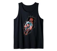 Alpinista, escalador, búlder, escaladas con equipo. Camiseta sin Mangas