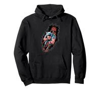 Alpinista, escalador, búlder, escaladas con equipo. Sudadera con Capucha