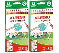 Alpino AL010854 Material Escolar y Creatividad ORIGINAL (Paquete de 2)