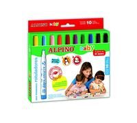 Rotuladores ALPINO Baby, Caja x10 Colores