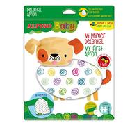 Alpino Baby Delantal para Bebé | Mi Primer Delantal | Delantal Impermeable para Bebé |Babero de Bebé de Manga Larga para Pintar