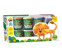 Alpino Baby Dough 6 botes x 85gr | Pasta Blanda para Bebés| Pasta para Jugar| Disfruta y Aprende Modelando