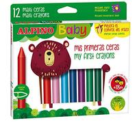 Alpino Baby 12 ceras de colores