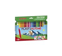 Lapices cera alpino plasti caja de 24 unidades colores surtidos