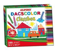 Alpino Ceras semi-blandas DACSCOLOR Caja x288 surtidas