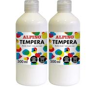 Alpino DM010170 - Botella tempera escolar (Paquete de 2)