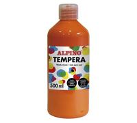 Alpino dm010172 tempera 500 ml botella naranja