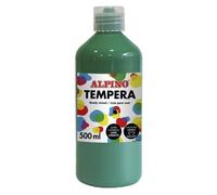 Alpino dm010179 tempera 500 ml botella verde