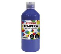Alpino dm010181 tempera 500 ml botella azul