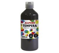 Alpino dm010183 tempera 500 ml botella negro