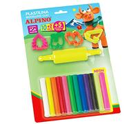 Alpino DP000052 - Blister con 12 rollitos de plastilina
