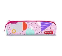 Alpino - Estuche escolar con estampado geométrico