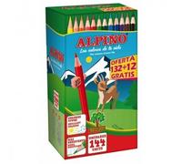 Alpino festival lápices de colores - economy pack 144 unidades - form