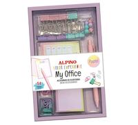 Alpino Office Set Color Experience - Edición Colores Pastel - Kit de Escritorio con Subrayadores, Bolígrafos y Accesorios