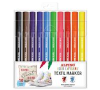 Alpino Rotuladores Textiles Color experience. Rotuladores para Tela | Disfruta Decorando Tu Ropa | Dibuja y Colorea Tu Prenda Favorita