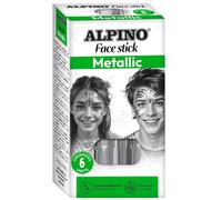 Alpino - set de maquillaje face stick ? 6 barras de color plata - ap