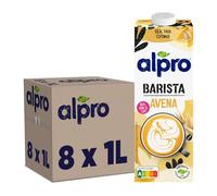 Alpro Bebida Vegetal de Avena Barista - Pack de 8 x 1L