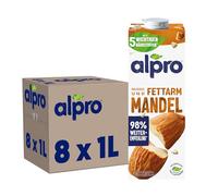 Alpro sōya Drink almendra (Pack de 8, 8 x 1 l)
