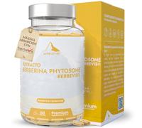 ALPS NATURE Berberina Fitosomada Berbevis® 600 mg - 60 Cápsulas para 1 mes - Berberina Liposomal Pura 10 Veces Superior Control de Glucosa - Berberina Liposomal y Patentada para Control del Azúcar