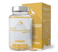 ALPS NATURE Berberina Fitosomada Berbevis® 600 mg - 60 Cápsulas para 60 días - Berberina Liposomal Pura 10 Veces Superior Control de Glucosa - Berberina Liposomal y Patentada para Control del Azúcar