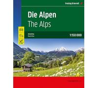 freytag & berndt Autoatlas Die Alpen 1:150.000: Straßenatlas mit Spiralbindung: ALP