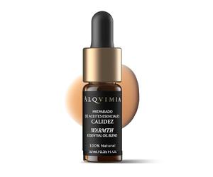 ALQVIMIA Preparado de Aceites Esenciales Puros Calidez 10ml - Aceites Esenciales Naturales con Incienso y Mirra para Humidificador - Esencias para Humidificador - Ambiente Cálido en tu Hogar