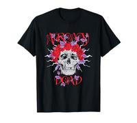 Already Dead Gothic Skull and Roses Camiseta