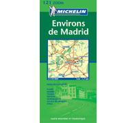 Alrededores De Madrid: Carte Routiaere Et Touristique: No.121 (Michelin Zoom Maps)