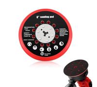 Alrens 2608900007 150 mm Disco de lijado multiorificio para Bosch GET 75-150 GEX 34-150 GEX 40-150, disco de apoyo de de 6 pulgadas, 150 mm, 72 agujeros, pieza de repuesto para Bosch RSM6045