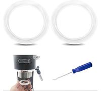 Alriedy 2 anillos de sellado para cafetera EC680, EC685, EC785, EC885, EC820, EC850, EC860, diámetro de 47 mm, junta de repuesto para DeLonghi