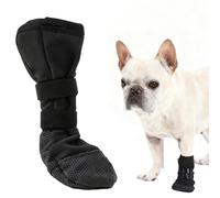 Alriedy Protección de patas para perros, lesiones y fugas, zapatos para perros, impermeables y en caso de lesiones, zapatos para perros después de la cirugía, zapatos antideslizantes para perros para