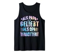 Als Papa liebt als Opa Vergöttert Lustiger Vaterspruch Camiseta sin Mangas