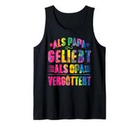Als Papa liebt als Opa Vergöttert Lustiger Vaterspruch Camiseta sin Mangas