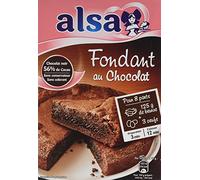 Alsa Cake Preparation Fondant Chocolate 320g - Pack de 3