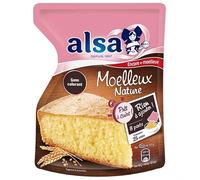 Alsa - Listo para hornear - Preparación de tartas suave natural 500 g - Lote de 3