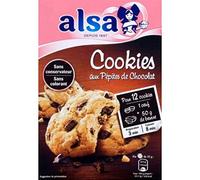 Alsa - Preparación de galletas de chocolate, paquete de 240 g