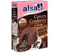 Alsa - Preparación para corazón fluyendo chocolate 275G - Lote de 4 - Envío gratis