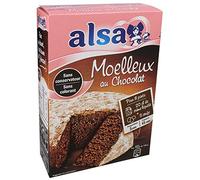 Alsa - Preparación para tartas de chocolate suave, 435 g, paquete de 3