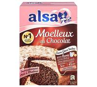 Alsa Preparación Pastel Esponjoso Chocolate (juego de 4)