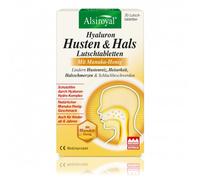 Alsiroyal Pastillas para la tos y la garganta Hyaluron con miel de Manuka 60 piezas
