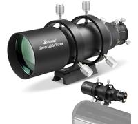 Alstar - Telescopio de 50 mm, equipado con lente FMC y enfoque helicoidal doble de 1.25 pulgadas, buscadores compactos y kit de guía para telescopios astronómicos y observación astrofotográfica