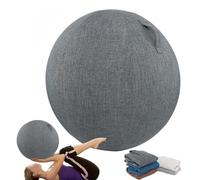 ALSUP 55 65 75 Cm Pilates Yoga Ball Silla Fitness Balance Ball Cover Protectores De Manga Accesorios De Fitness Accesorios De Yoga Funda Protectora Lavable Funda De Asiento,004,75cm