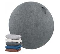 ALSUP Funda para Pelota De Ejercicio De Gimnasio Funda para Pelota De Yoga 55/65/75 Cm Funda para Silla con Pelota Sentada para Oficina, para Adultos Fitness Pilates Funda para Silla con,005,75cm