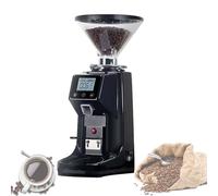 ALSUP Moledor De Café 200W Eléctrico, Profesional Expreso Comercial, 19 Ajustes, 220V/110V Black-500ml