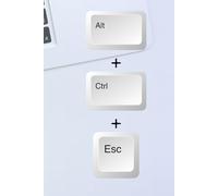 Alt+Ctrl+Esc - Funny Quote Journal: Hilarious Sarcastic Notebook - Perfect for Work & Office!