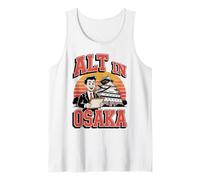 ALT en Osaka, Cultura Japonesa Divertida y Linda Escuela Vintage Camiseta sin Mangas