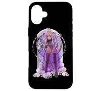 Alt Girl with Scythe and Skulls Mall Goth Y2K Goth Trad Goth Carcasa para iPhone 16 Plus