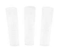 Alt -Saxophone -Schilf, 3 STCS Resistente Al Desgaste Harzschilf para Calentar (Transparente)