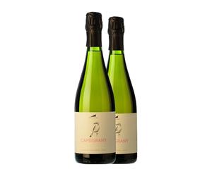 Alta Alella AA Capsigrany Natural Pansa Rosada Brut Nature Cava 75 spumoso blanco (Caja de 2 Botellas de 75 cl)