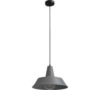 Alta Calidad Pendelleuchte Gris Ø35cm E27 Hecho a Mano Desván Lámpara Colgante
